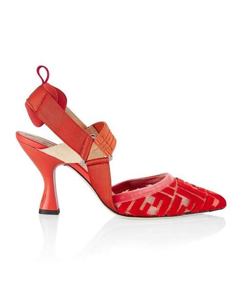 fendi colibri red|fendi colibri shoes.